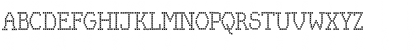 Kingthings Xstitch Regular Font