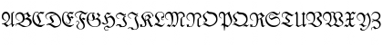 KlausBFraktur Regular Font KlausBFraktur Regular Font