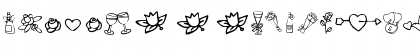 KR Cuori Divertenti 1 Regular Font KR Cuori Divertenti 1 Regular Font