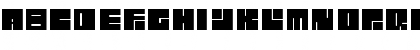 lettres carr?s Regular Font lettres carr?s Regular Font