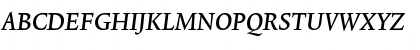 Lexicon No2 Italic B Tab Font