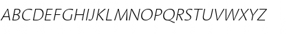 LinotypeAroma ExtraLight ExtraLight Italic Font