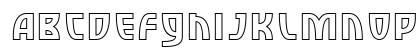 SF Retroesque Outline Regular SF Retroesque Outline Regular