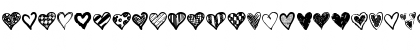 Crazy Hearts Regular Font