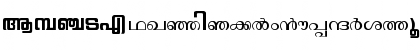 Malyalam Vijay Demo Regular Font