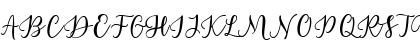 Estafet Letter Script Med Regular Font