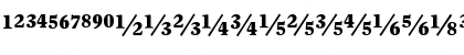 Mercury Numeric G1 Bold Font