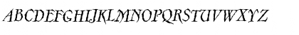 Merlin Italic Font