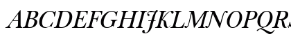 Baskerville Classico Italic