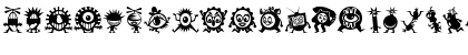 MiniPics LilCreatures Font