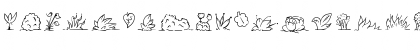 MiniPics UprootedLeaf Font