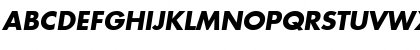 Modern Bold Oblique Font