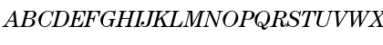ModernCentury RegularItalic Font