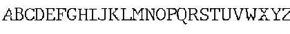 JMH Typewriter Thin Font