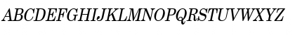 NewBostonCondensed Italic Font