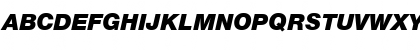 NimbusSansNovusT BlackItalic Font