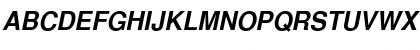 Nimbus Sans Becker L Bold Italic Font