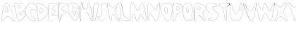 NuWaveCondensedOutline Regular Font