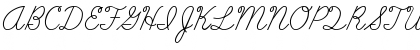 AbcCursive Regular Font