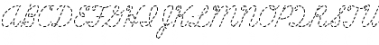 AbcCursiveDotted Regular Font