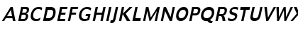 AdamsCondensed Italic Font