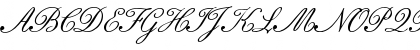 Bix Antique Script Hmk Regular Font