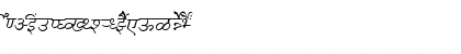 AkrutiDevBharati NormalItalic Font