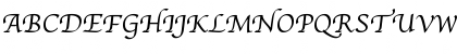 Apple Chancery Italic Font