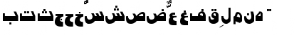 Arabic7ModernSSK Regular Font