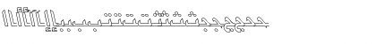 ArabicKufiOutlineSSK Italic Font