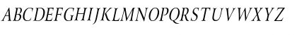 Array Condensed Italic Font