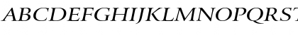 ArrayWide Italic Font