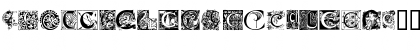 Art Nouveau Initials C Regular Font