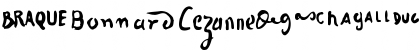 Artists Signatures Regular Font