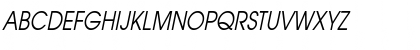 AtillaCondensed Italic Font