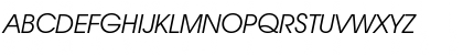 Avant Garde BQ Roman Italic Font