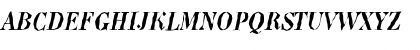 a_BodoniNovaBrk BoldItalic Font