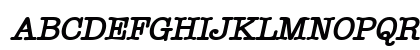 Typist Bold Italic