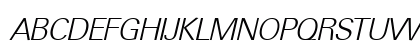 UniversalLight Italic