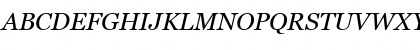 Georgia Italic Font