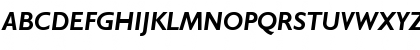 GillSans-BoldItalic Regular Font