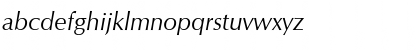 Optimum Italic Font