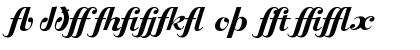 Bolero Extras Regular Font