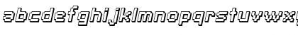 SF Pixelate Shaded Bold Oblique Font