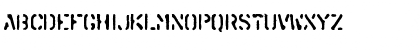 SprayStencil Regular Font