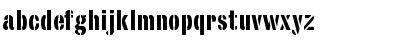 StencilSet Regular Font