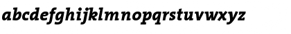 TheSerifExtraBold Italic Font