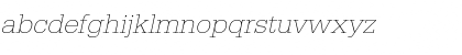 URWEgyptienneTExtLigWid Oblique Font