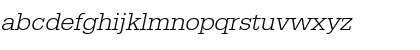 URWEgyptienneTLigWid Oblique Font