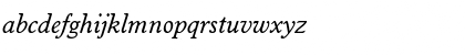 Worcester-Serial DB RegularItalic Font